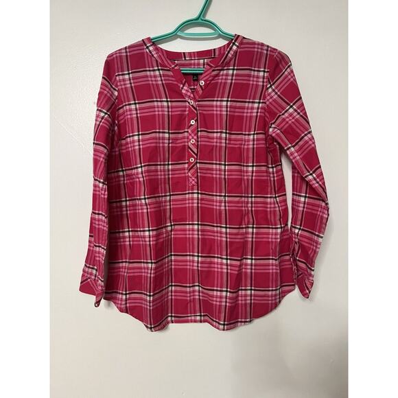 Talbots Shirt Top Print Button Up Lightweight Long Sleeve ( LOT OF 3) - Picture 3 of 6